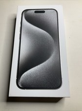 iPhone 15 Pro empty box only  no phone Included 