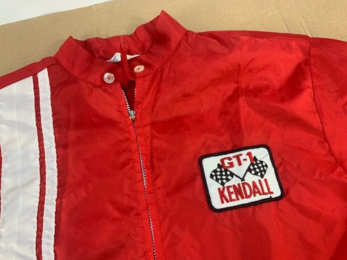 Vintage 60s 70s Drag Racing NHRA GT-1 Kendall Windbreaker Coat Jacket Motorcycle - Picture 4 of 8
