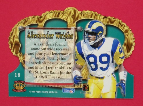 1995 Crown Royale Blue Holofoil Football - Pick Your Card - Picture 3 of 10