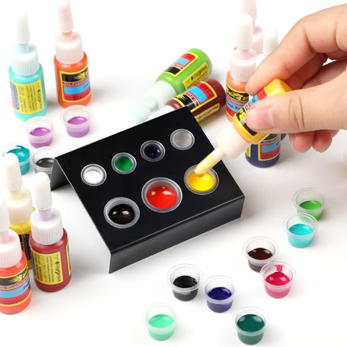 Ink Set 54 Complete Colors Pigment Kit 1/6Oz (5Ml) Tattoo Supply for Tattoo Kit - Picture 7 of 12
