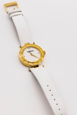 Versace Versus Women Watch SP8030013 Gold and White, Leather  display picture 2