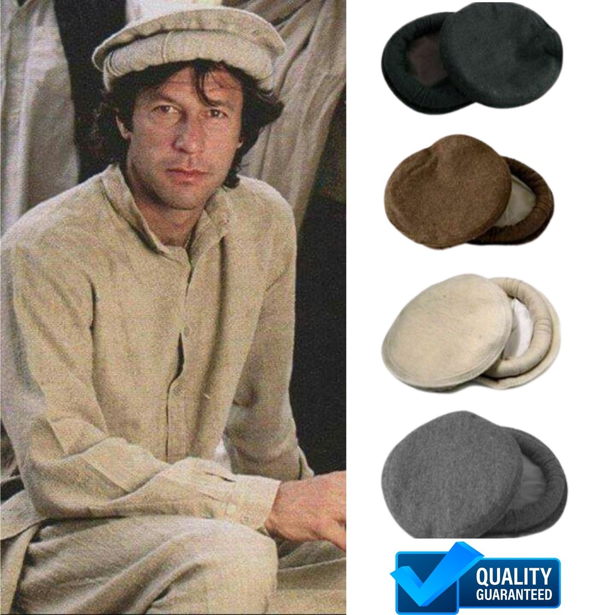 Afghan Pakul Chitrali Cap Pakol Hat Peshawari Kuchi Tribal Hat Afghan Topi