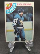 1978 Topps #213 Rick Kehoe Hockey Card Pittsburgh Penguins