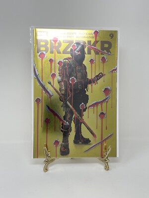 BRZRKR #9 MINT Mike Del Mundo Foil Variant 2022 Boom! Studios Keanu ...