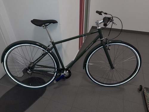 NEU 45cm Rahmengroße CITY BIKE VERMONT MILITAR GRUN - Bild 3 von 6