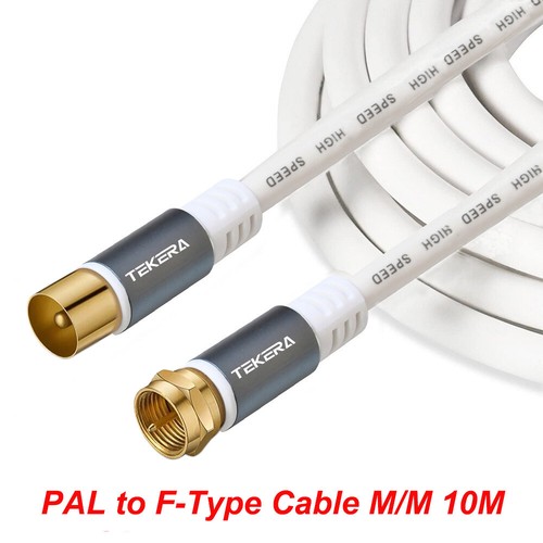 Gold TV Antenna Cable PAL Male to F-Type Male Flylead Aerial Cord Coax Lead AU - Picture 14 of 14