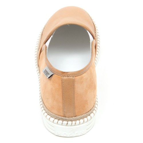C7970 sneaker donna HOGAN REBEL R260 scarpa cuoio slip on shoe woman - Foto 4 di 4