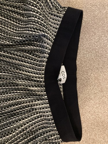 Cos Women's Plissé Trousers in Black/White - EUR - Medium - Picture 3 of 10