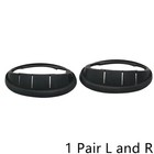 Pair Rubber Rearview Mirror Base Gasket Seal Pad For MINI Cooper Clubman R55 R56