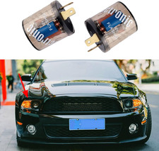 2PCS LED Flasher Relay, 2 Pin Heavy Duty 12V LED Turn Signal Relay for Fixing Hy
