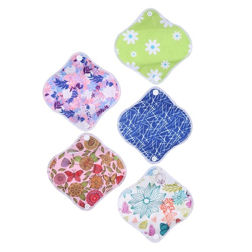 Menstruationspad Wiederverwendbar Wasserdicht Bambus Kohlefasertuch Waschbar Pad - Bild 6 von 22