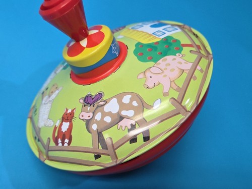 Lena Bolz Humming Spinning Top - Decoración de granja Litografía Pequeña 13 cm - Imagen 3 de 5