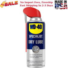 WD-40 SPECIALIST 10 oz. Dry Lube, Lubricant with Smart Straw Spray, 300059