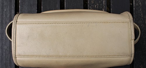 Coach Vintage - Manor Top Handle Crossbody Bag 9977, Bone, USA 90s, Authentic - Bild 11 von 18