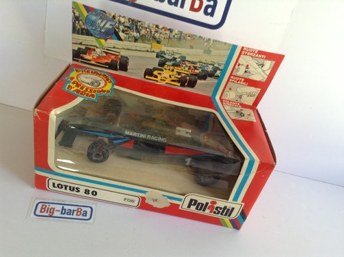 🔥Lot vintage🚗 POLISTIL LOTUS 80 1:22 IN BOX 🏖️👏 STREPITOSA🏅🏖️ - Foto 15 di 17