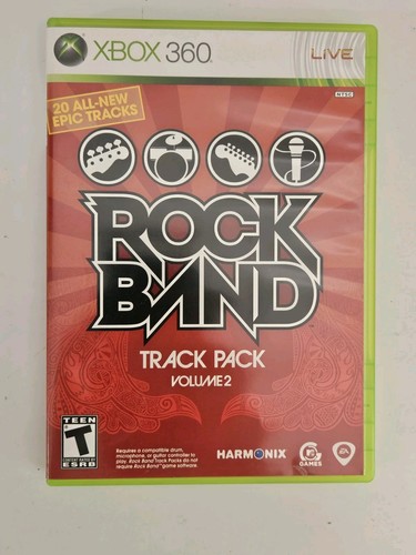 Rockband Track Pack Volume II Xbox 360 Complete