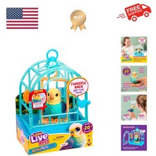 My Really Real Talking Bird Toy  Cage - Indie, Interactive Voice Repeating T...