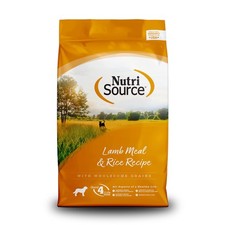 Adult Dry Dog Food, Lamb Meal and Rice, 26LB
