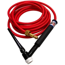 CK Worldwide CK17-12-RSF-M16 Air Cooled TIG Torch Kit, 150A, 12.5', 1-Pc