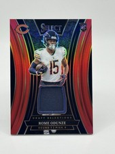 2024 Select Rome Odunze Draft Selections RC Jersey Red Prizm #DSM-ROE