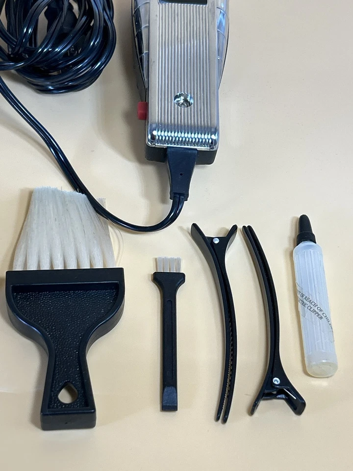 Oster Classic 76 Pro Barber Clipper Set w/ Guards & Cape & bag. Hair Cut. Blade. - Image 3 of 4