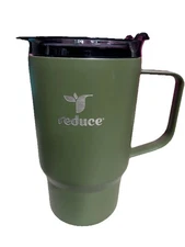Reduce 18oz Hot Insulated Stainless Steel Travel Mug with Steam Release Lid Sage