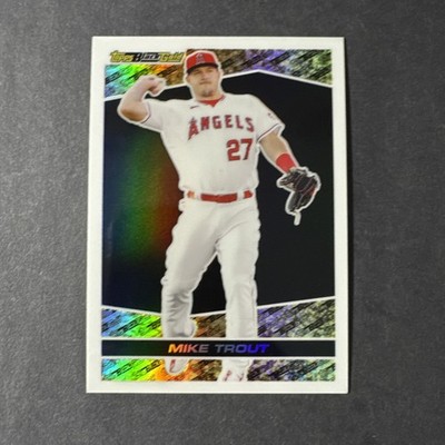 2021 Topps Chrome Update Mike Trout Black Good  #BGC-3
