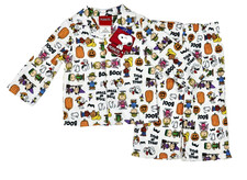 Peanuts Pajamas Size 18 Months 2pc Set Charlie Brown Snoopy Lucy Linus Halloween