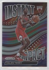 2022-23 Panini Prizm Instant Impact Silver Prizm Dalen Terry #6 19yg