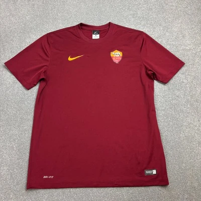 Maillot AS Roma adulte grand rouge 2015-16 Nike Football Training Top Jersey ... - Photo 1/4