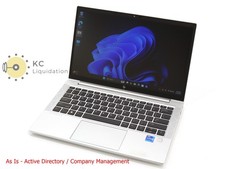 HP EliteBook 830 G8 14" Intel i7-1165G7 16GB 256GB NVMe Win 11 Pro - As Is