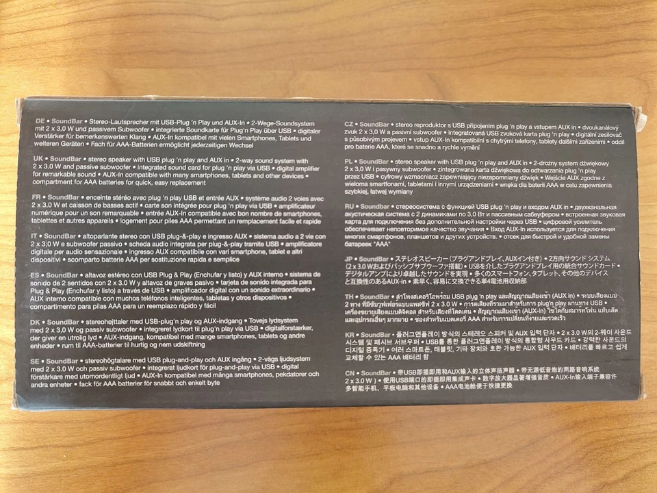 Cabstone mobile Stereo Soundbar - USB, 3,5mm Klinke - Bild 4 von 4