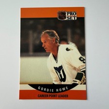 1990 Pro Set Hockey #654 Gordie Howe