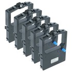 5x Farbband für OKI Microline 193 Plus 280 Elite Parallel 194 195 280 DC Schwarz