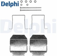 Delphi LX0338 ZubehöRsatz FüR Scheibenbremsbelag ZubehöRsatz Bremsbelag