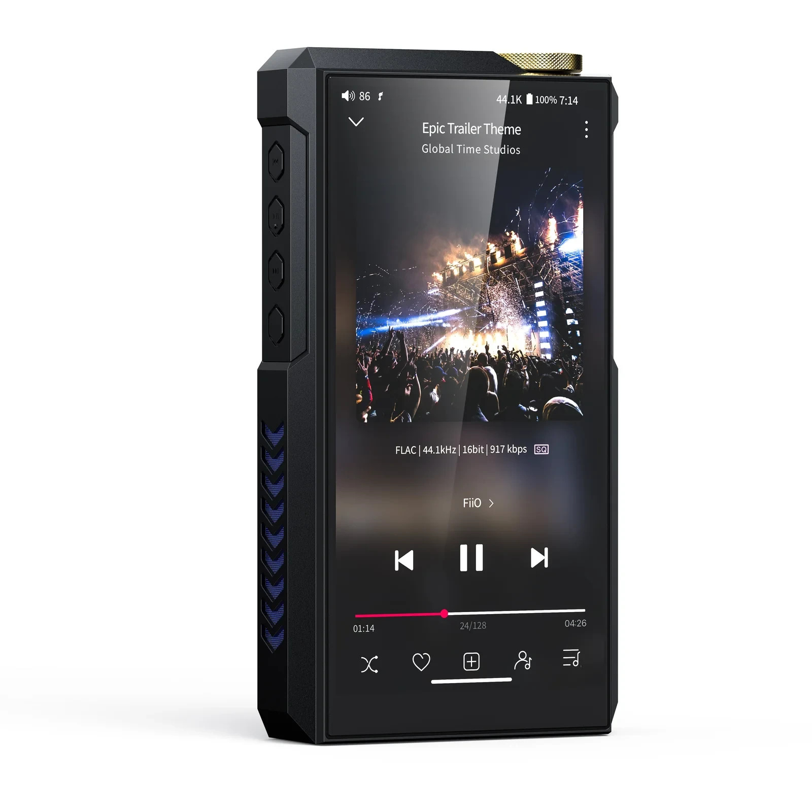 FiiO M27 Android HiFi Music Player, Dual ES9039SPRO DAC (Alu