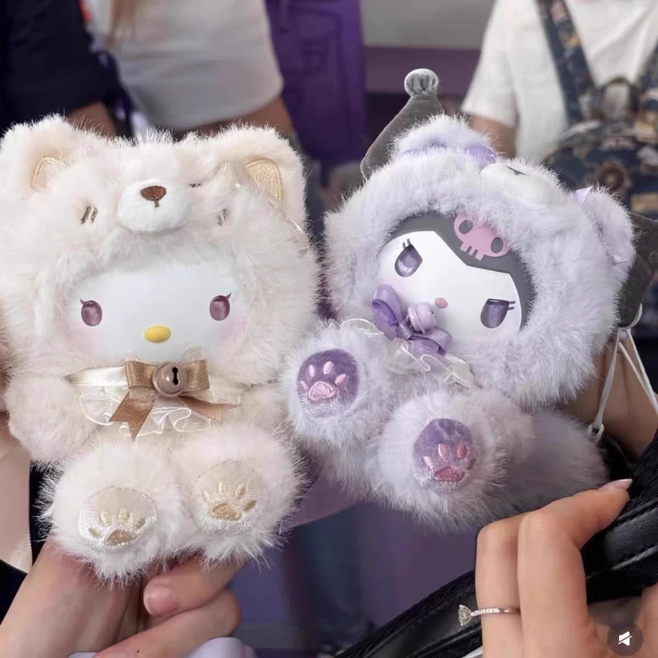 MINISO Personajes Sanrio Serie Fox Island Peluche Confirmado Caja Ciega Juguetes Artísticos Foto 3 de 4