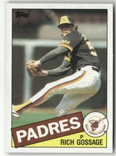1985 TOPPS #90 RICH GOSSAGE SAN DIEGO PADRES