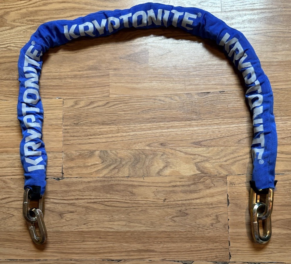 5 Ft Long Kryptonite Lock Chain