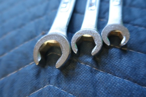 3 Craftsman Flare Nut Wrenches V Series 44173 44171 44174 USA great shape - Foto 4 di 11