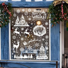 9 Sheet Christmas Window Clings White Snowflake Christmas Window Decorations Dec