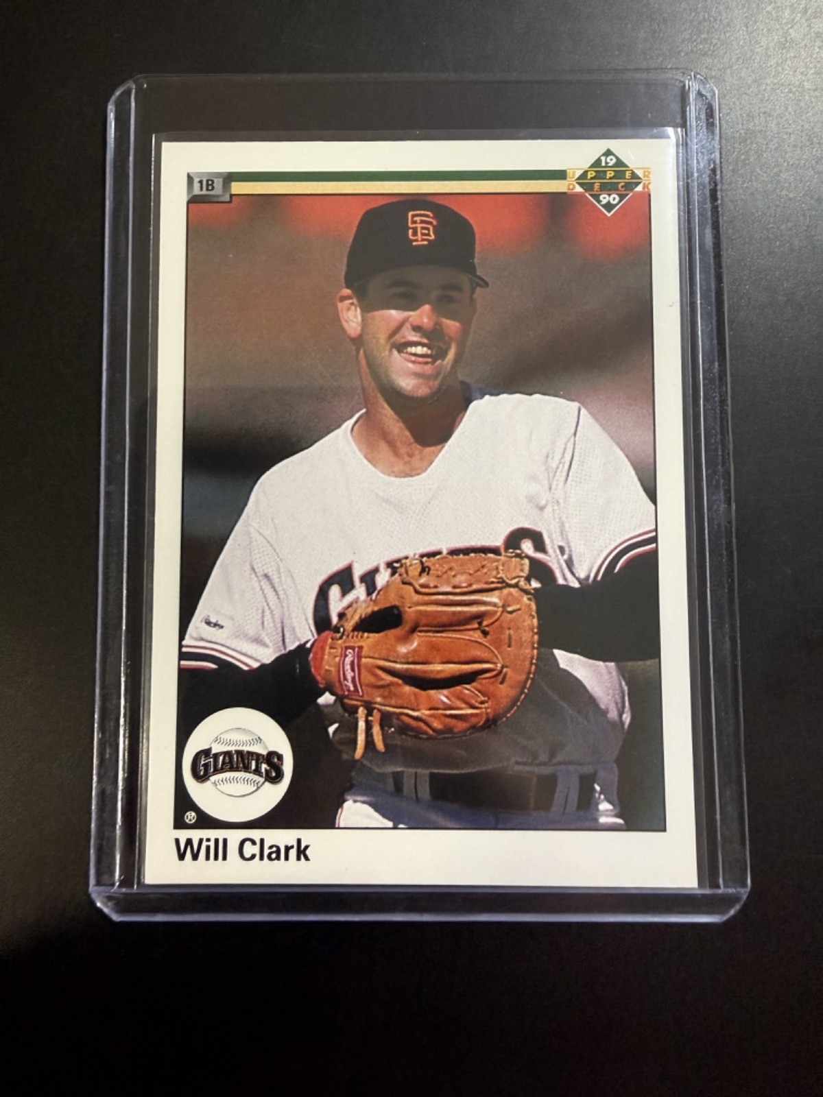 1990 Upper Deck Will Clark San Francisco Giants #556