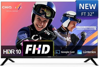 Chiq Smart TV Fernseher L32FM10V 32 Zoll (80 cm) 1920 x 1080 (FHD)----DEFEKT----