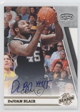 2010-11 Panini Season Update Signatures 290/299 DeJuan Blair #122 Auto 1k5