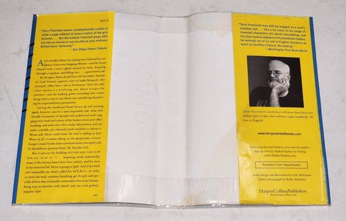 Going Postal SIGNED by Terry Pratchett - 2004 US First Edition 1st Printing HCDJ - Picture 14 of 15