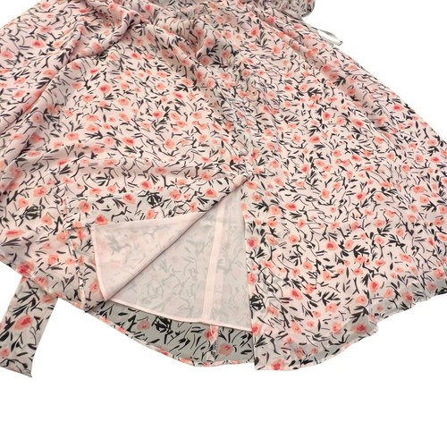 Talbots 18 NEW Button Front Pink Ditsy Floral Midi Dress Cottagecore $169 CUTE! - Picture 13 of 15