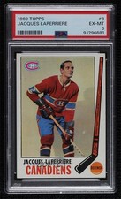 1969-70 Topps Jacques Laperriere #3 PSA 6 HOF 0o4d