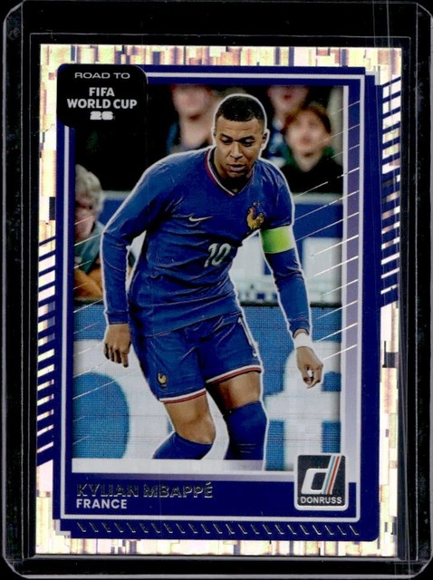 2025-26 Panini Donruss Road to FIFA World Cup 26' Kylian Mbappe Silver #145