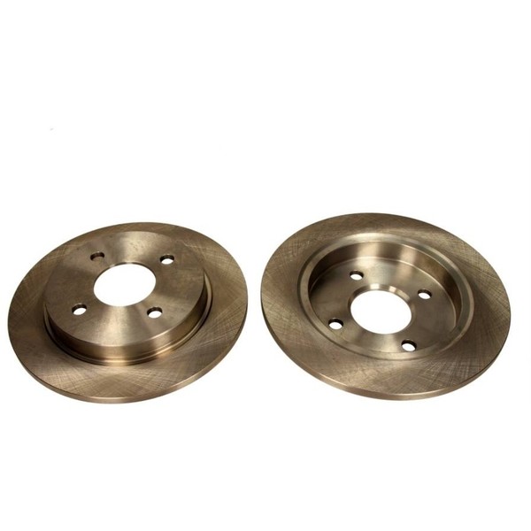 Maxgear 2X Bremsscheibe Hinten Ø253 Mm Voll FüR Ford Fiesta VI Focus DAW DBW-image