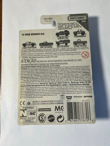 Matchbox Die Cast Lote Mixto SSR Concept GTO Eclipse Bronco Lotus 8 Coches NUEVO 2 - Imagen 13 de 24